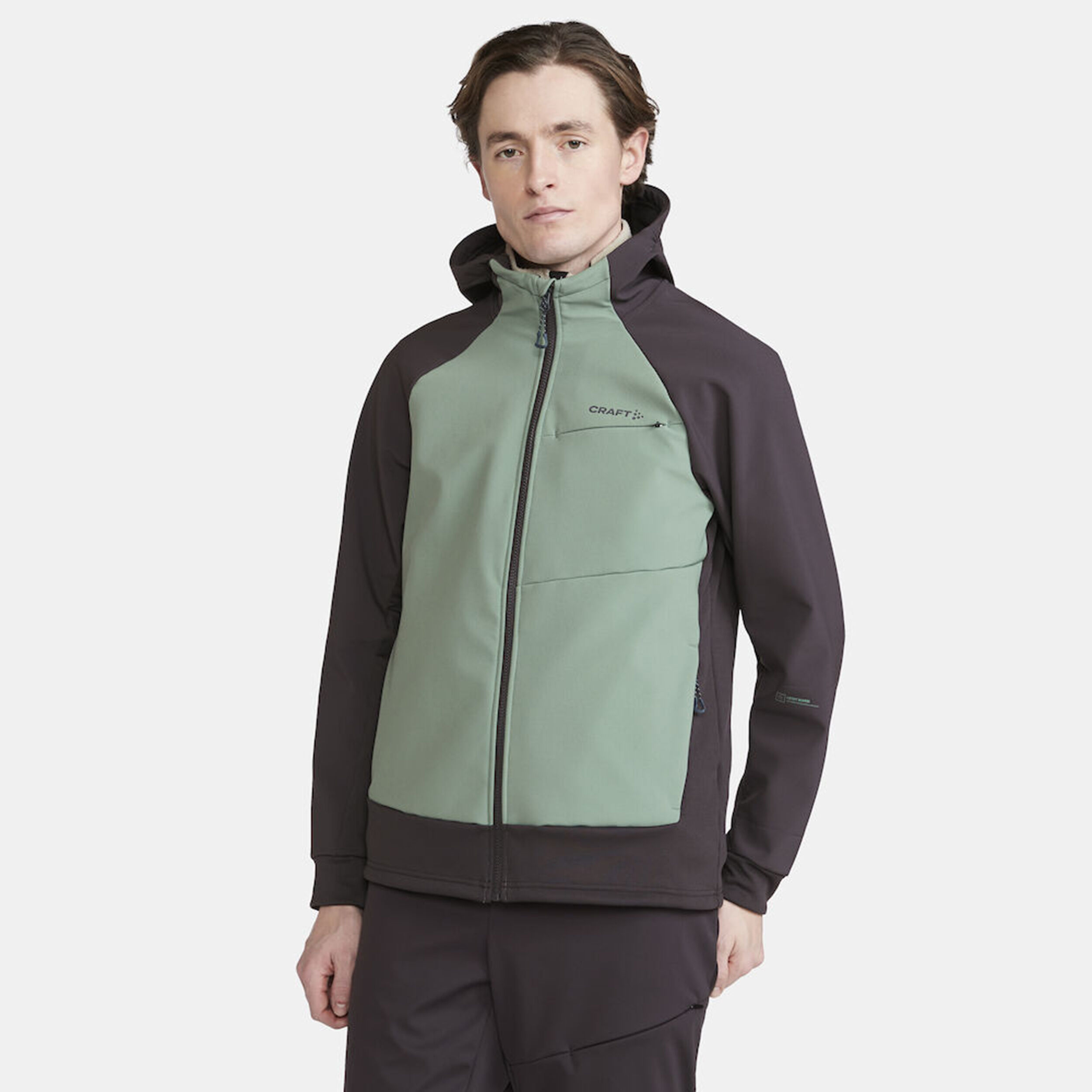 Buy Craft ADV Backcountry Hybrid Running Jacket Men Grey Green