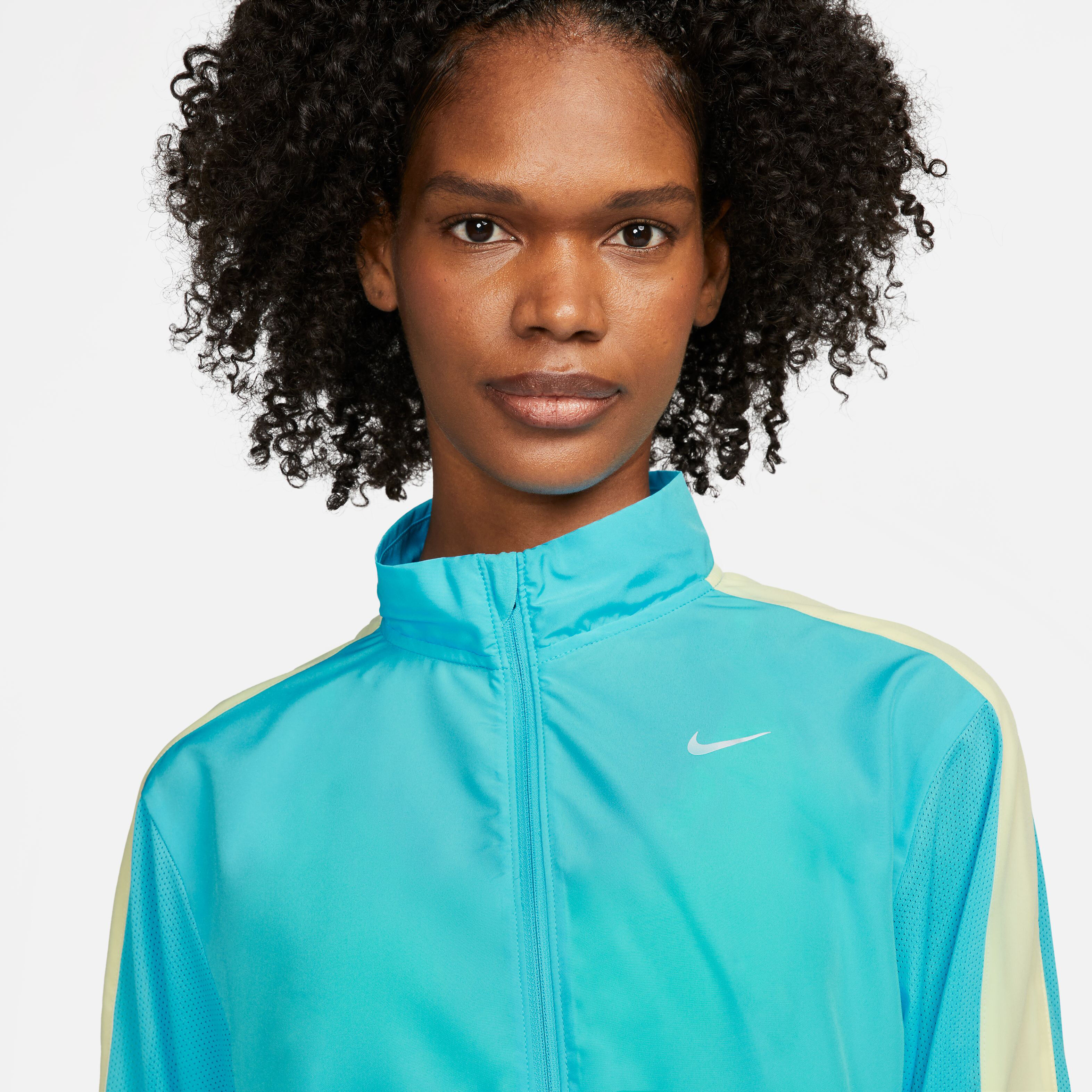 Buy Nike Swoosh Running Jacket Women Blue Yellow online Running Point COM