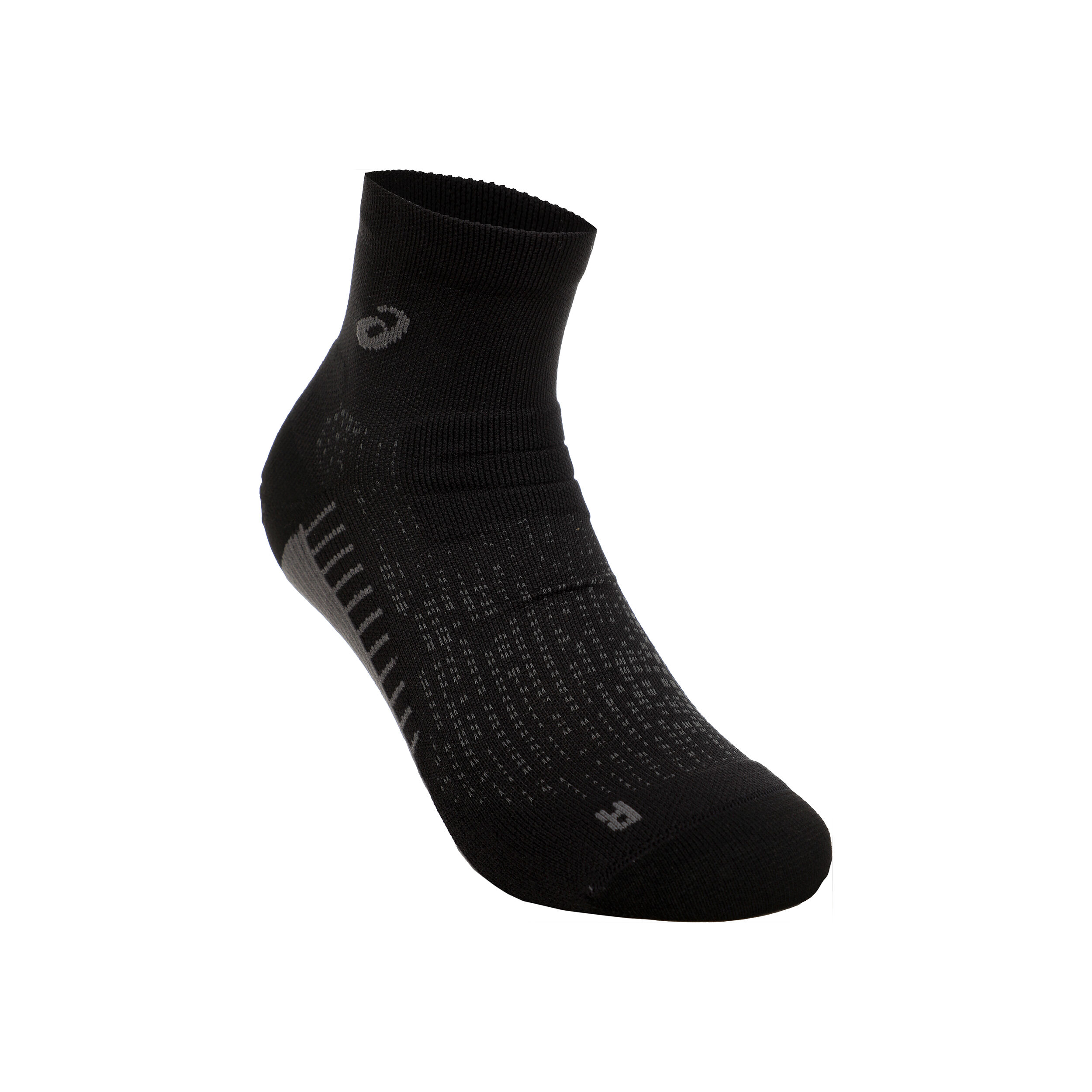Performance Quarter Running Socks Black