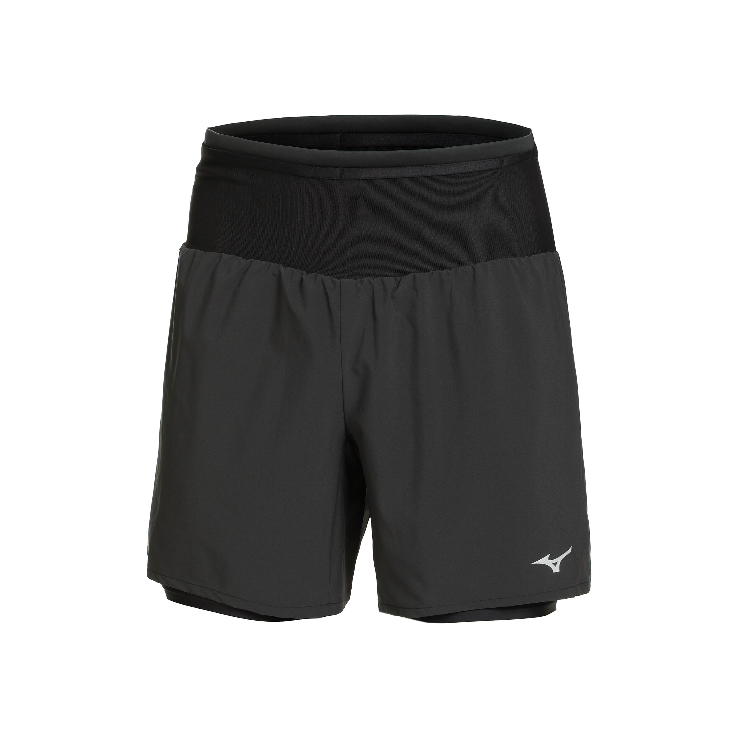 Mizuno running men's kyori 2-n-1 7.5 shorts clearance