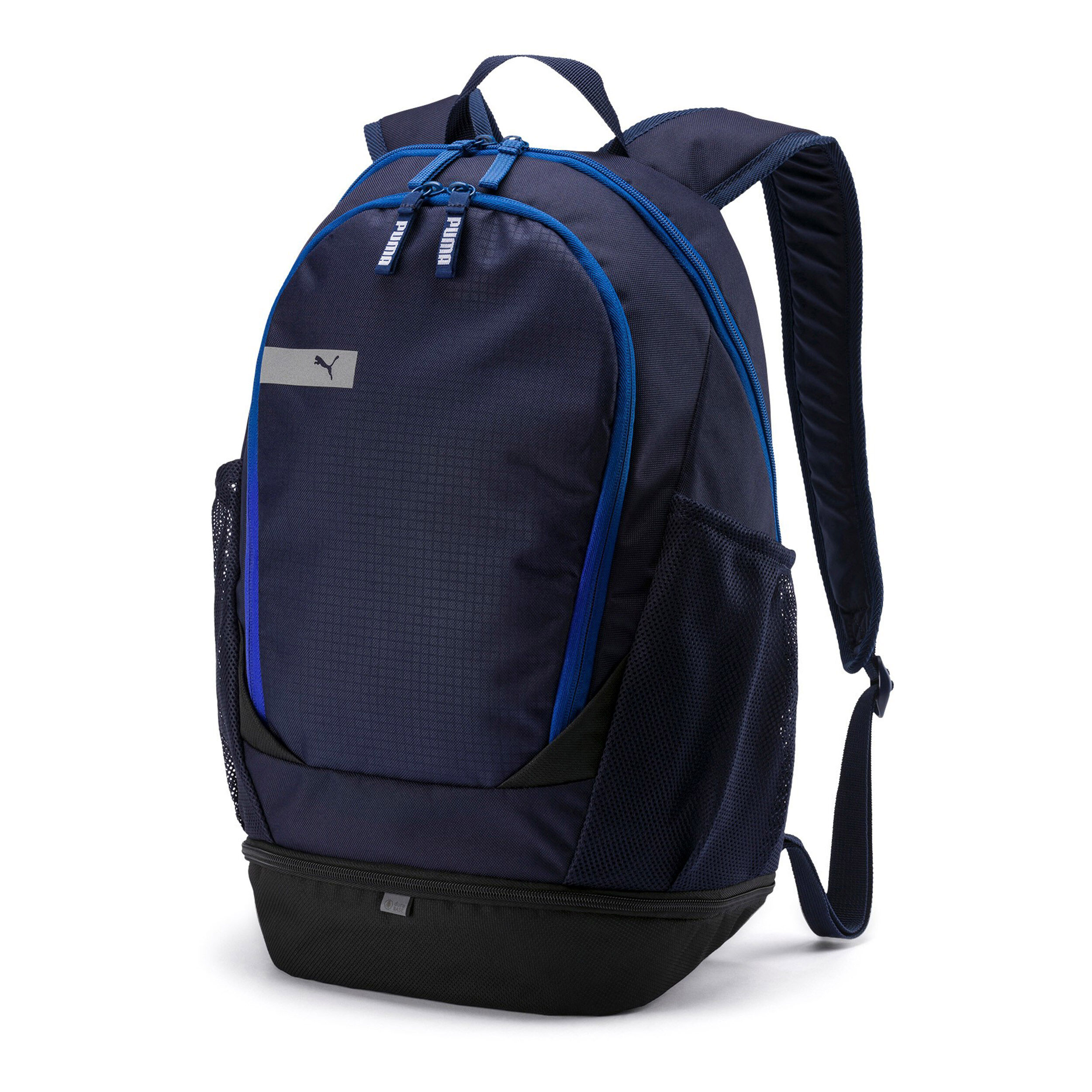 Buy Puma Vibe Medium Sports Bag Dark Blue White online Running Point COM
