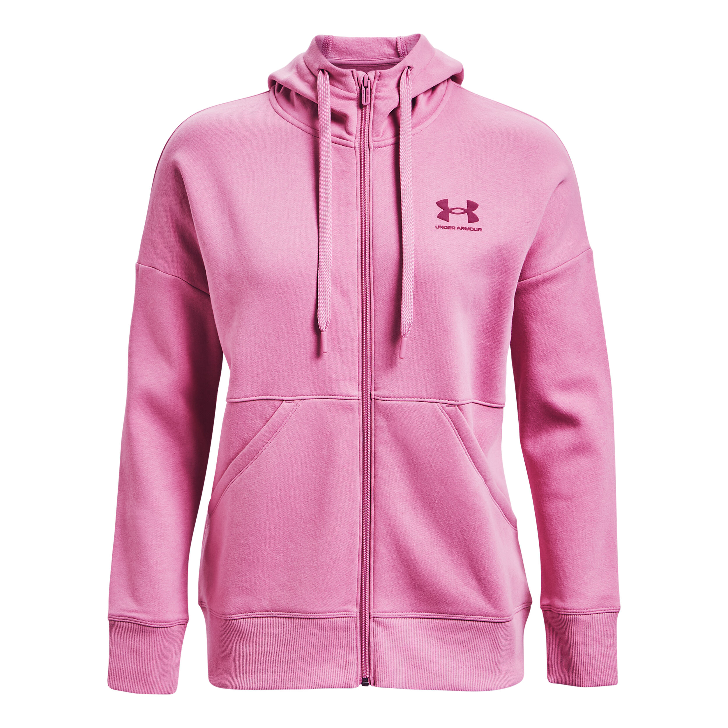 Under armour hoodie women pink hotsell