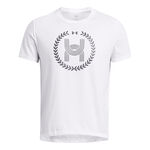 Under Armour Clothing Under Armour Run Everywhere Wreath Running shirt Men - white, grey