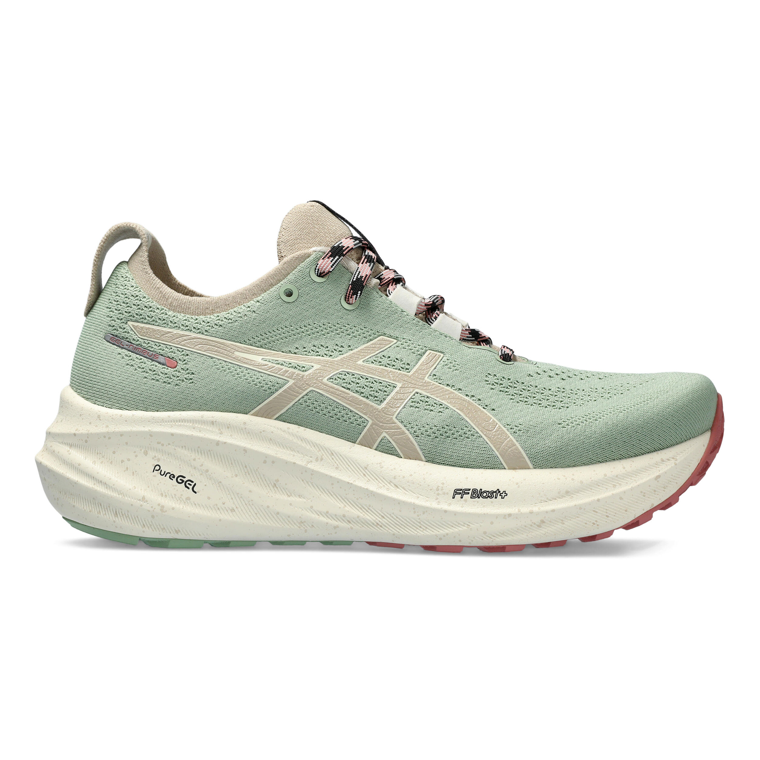 Buy ASICS Gel Nimbus 26 TR Neutral Running Shoe Women Sage Ecru online Running Point COM