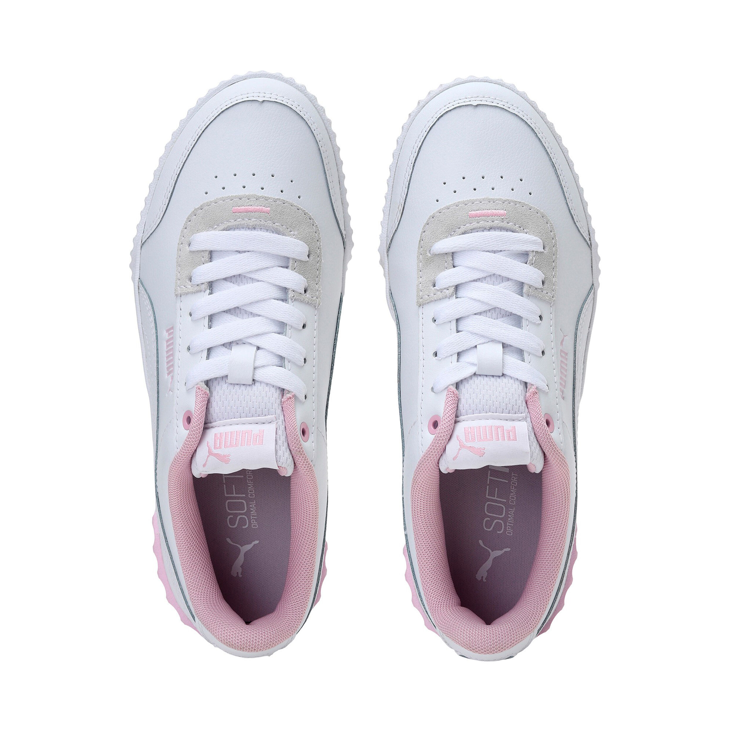 Puma carina pink and white sale
