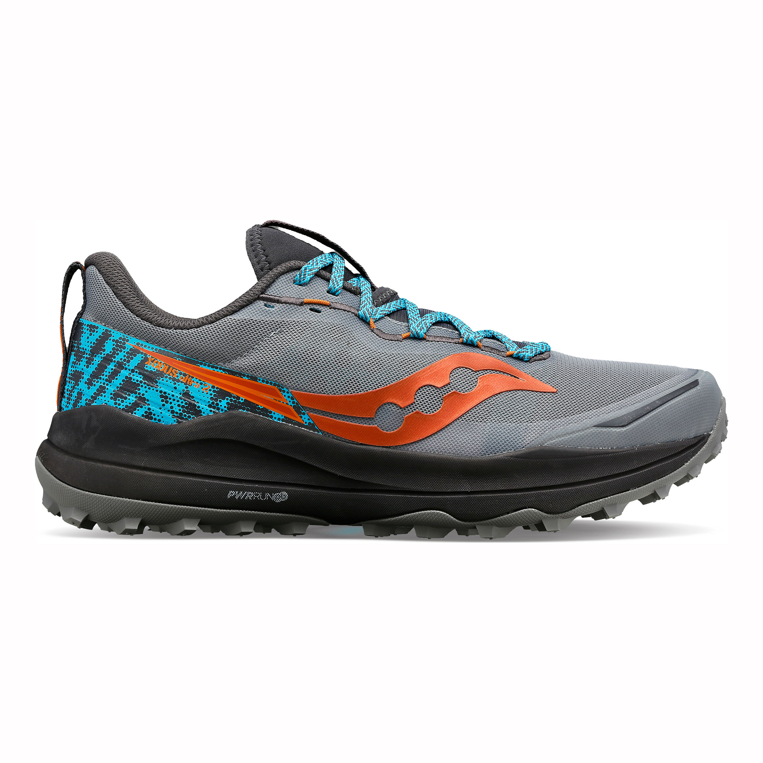Buy Saucony Xodus Ultra 2 Trail Running Shoe Men Grey Blue online Running Point COM