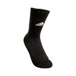 adidas adidas Alphaskin Crew Low Cut Sports Socks-Black,White