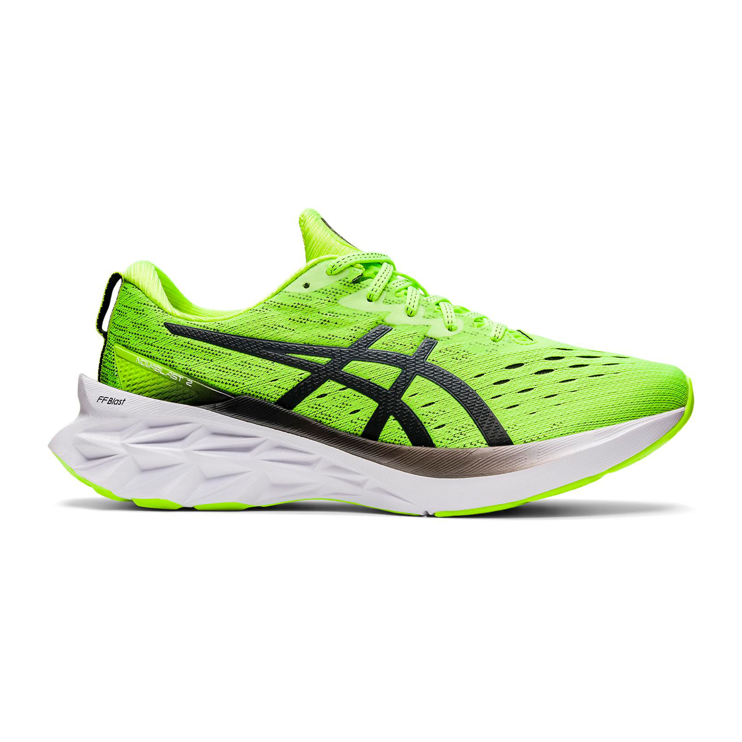 asics novablast lime