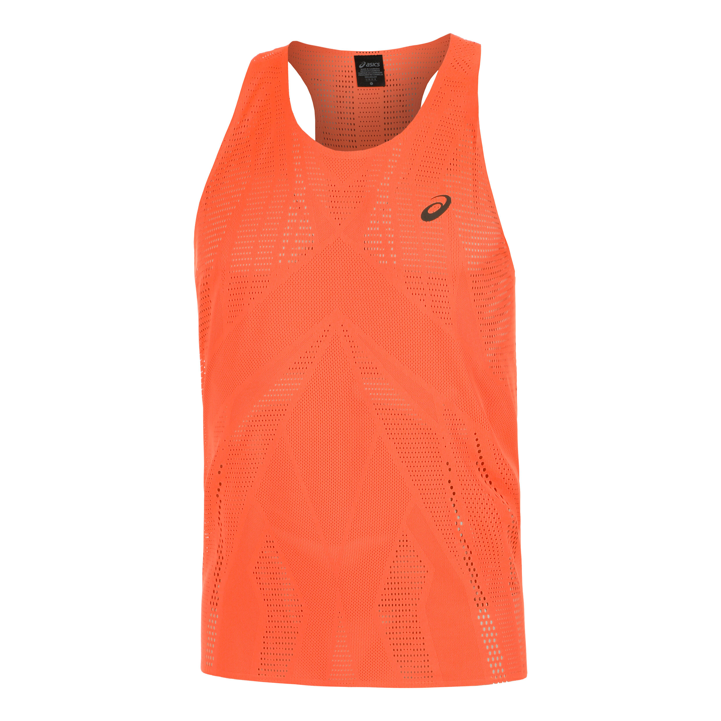 Buy ASICS Metarun Tank Top Men Orange online Running Point COM