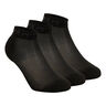 Short Active Sports Socks 3 Pack-Black