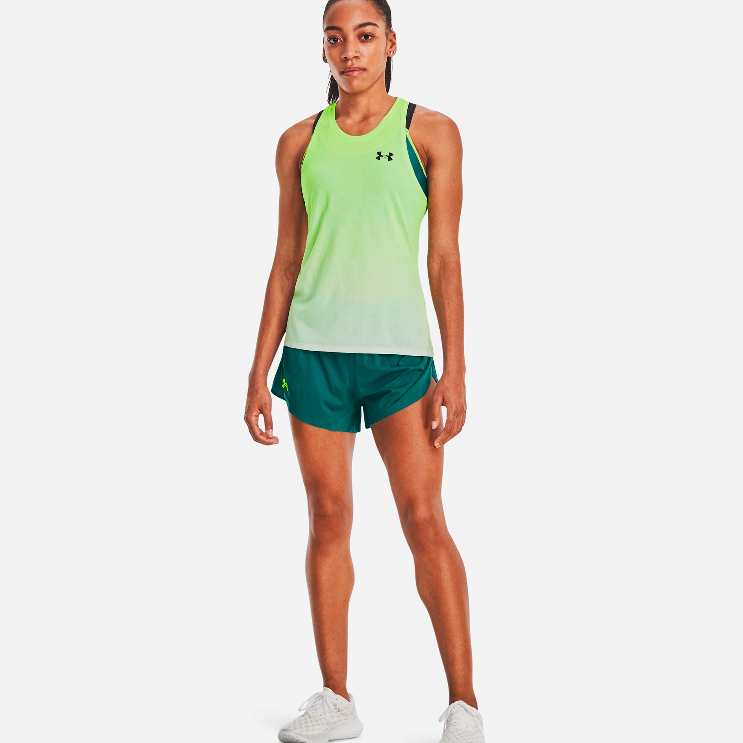 Buy Under Armour Rush Cicada Tank Top Women Neon Green
