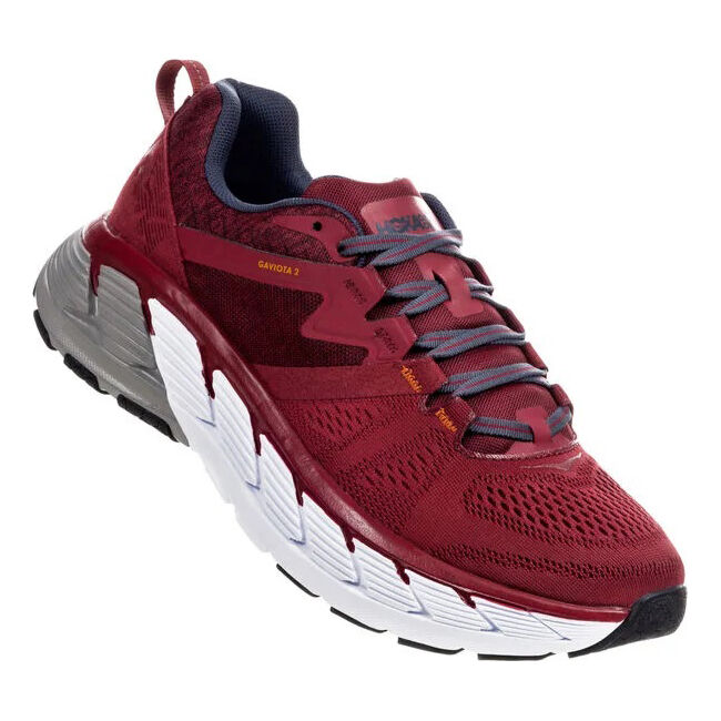 Buy Hoka One One Gaviota 2 Stability Running Shoe Men Dark Red Black online Running Point COM