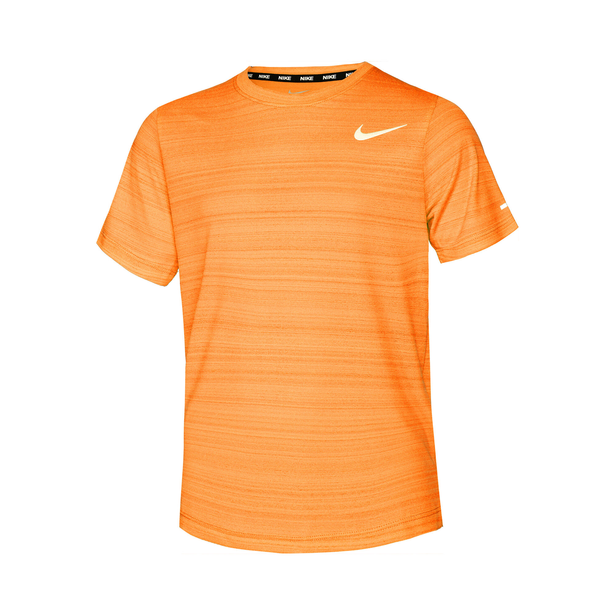 Buy Nike Dri-Fit Miler Running Shirts Boys Orange online