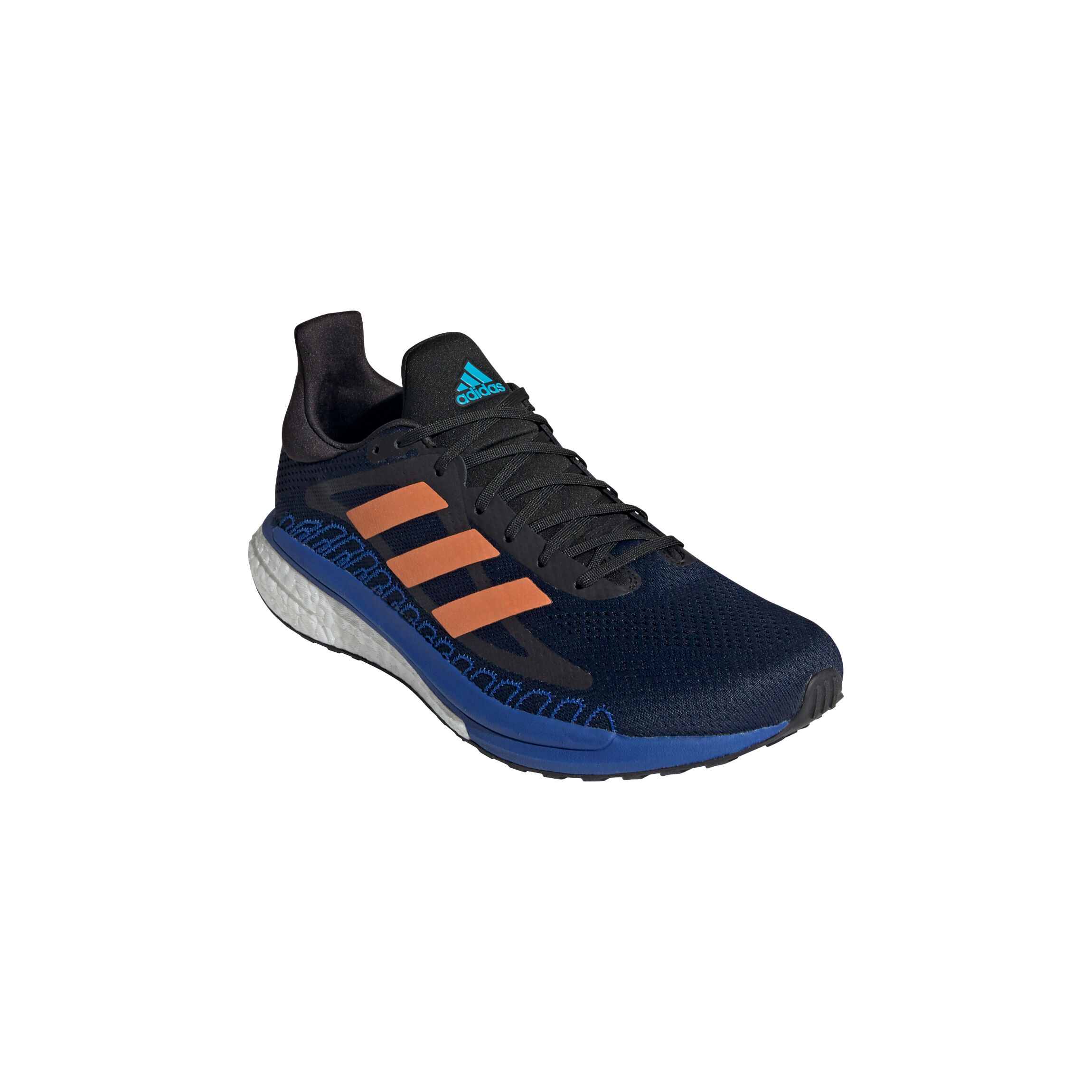 Buy adidas Solar Glide ST 3 Stability Running Shoe Men Dark Blue Orange in size 49 1 3 online Running Point COM