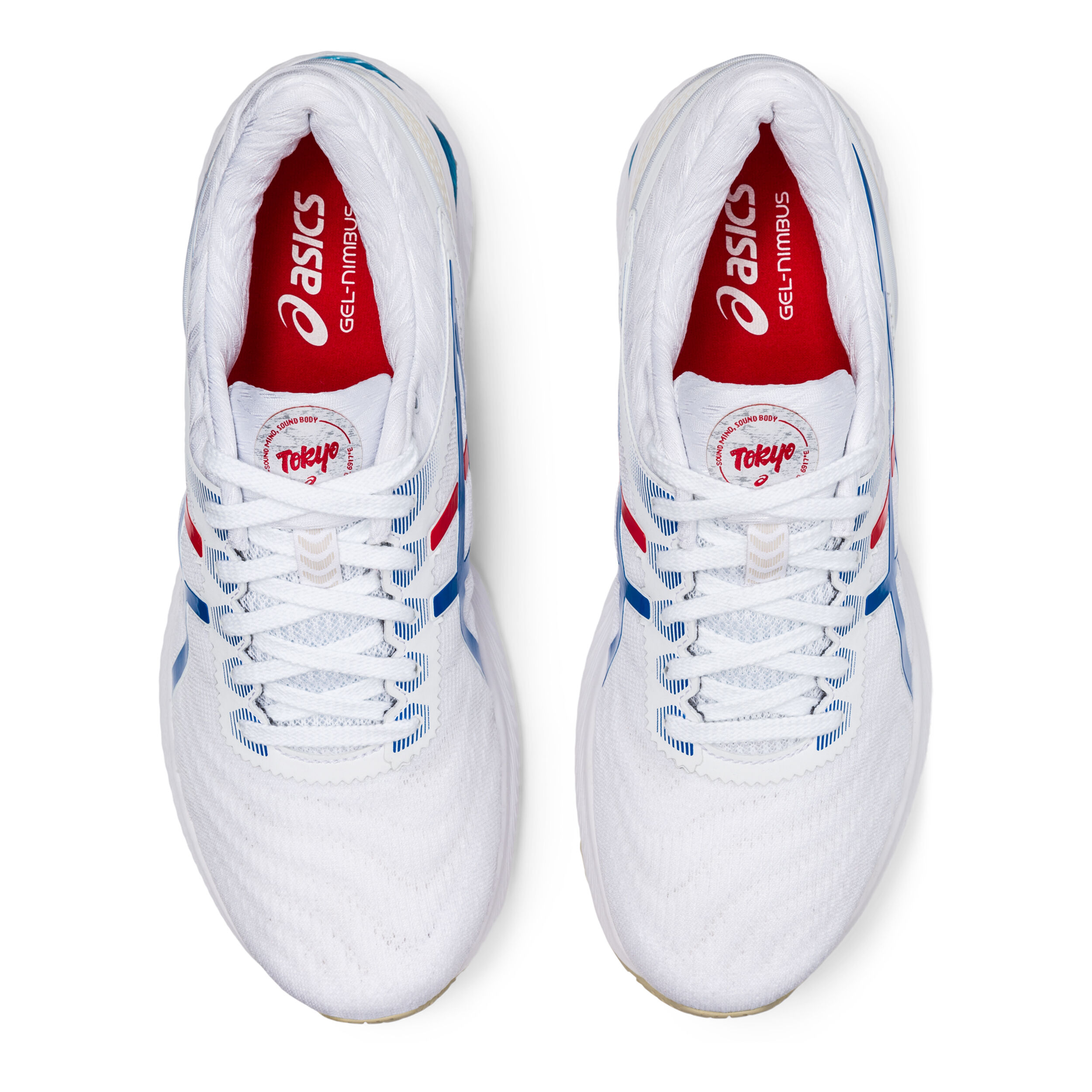 Buy ASICS Gel Nimbus 22 Neutral Running Shoe Men White Blue online Running Point COM