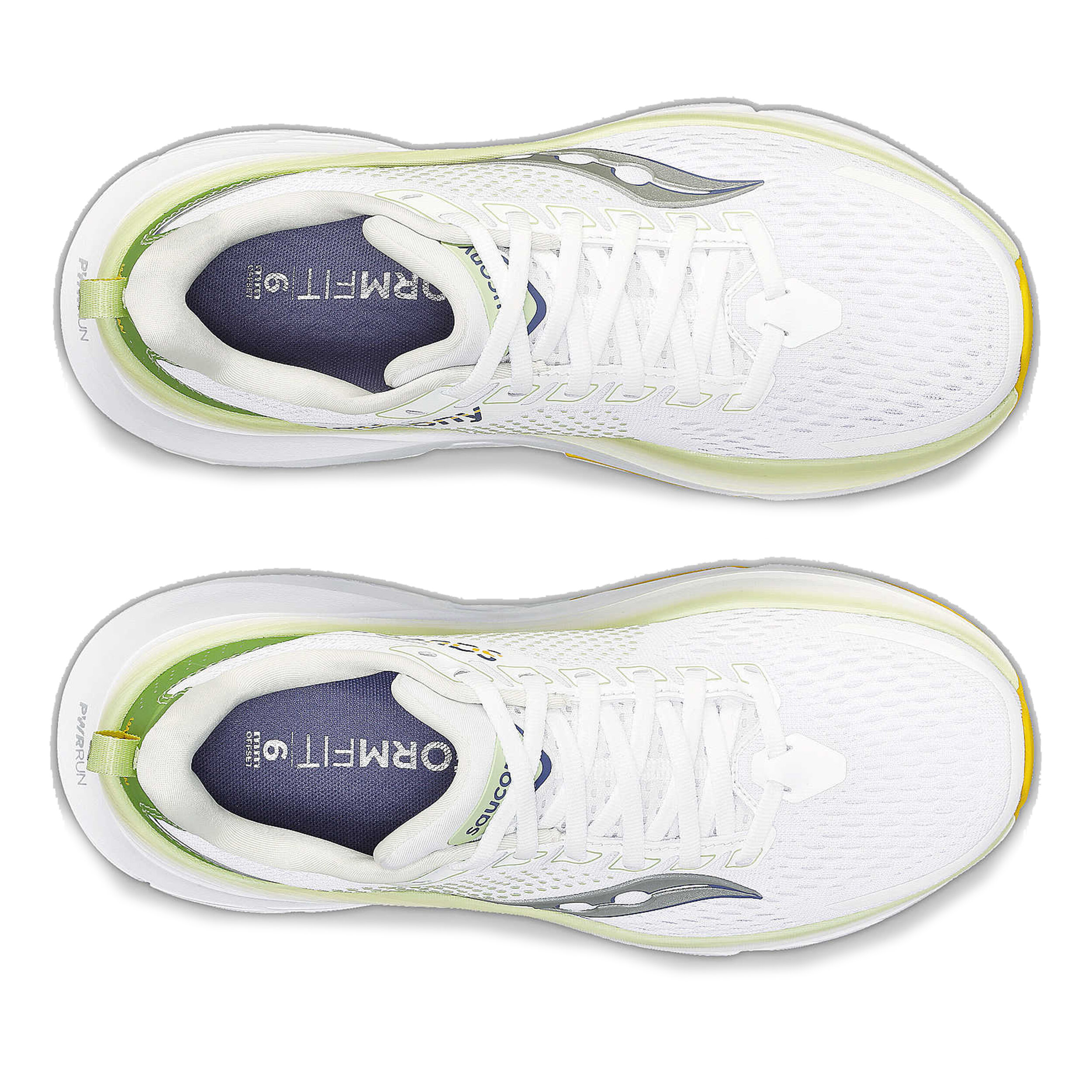 Buy Saucony Guide 17 Stability Running Shoe Women White Light Green online Running Point COM