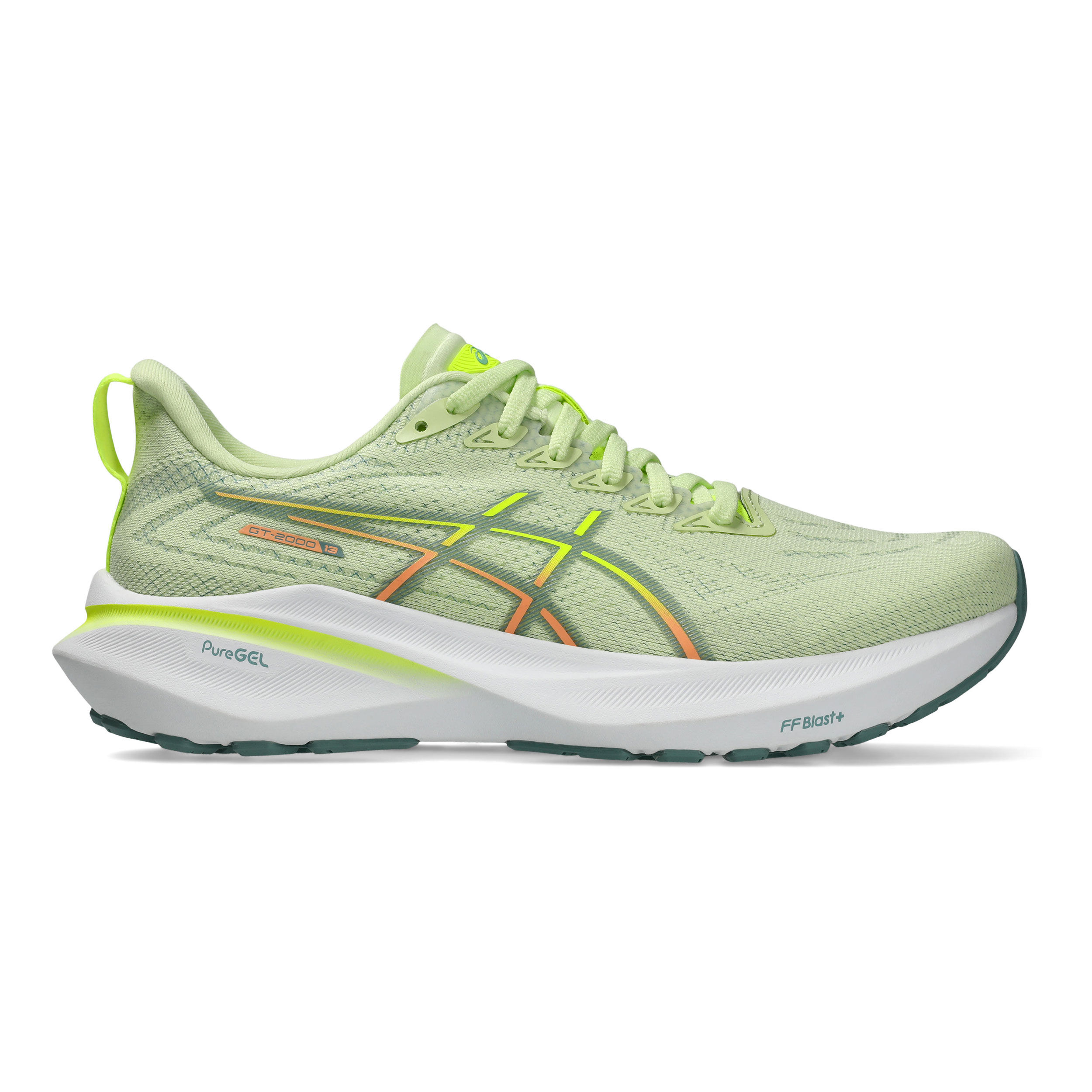 Buy ASICS GT 2000 13 Stability Running Shoe Women Lime White in size 37 5 online Running Point COM