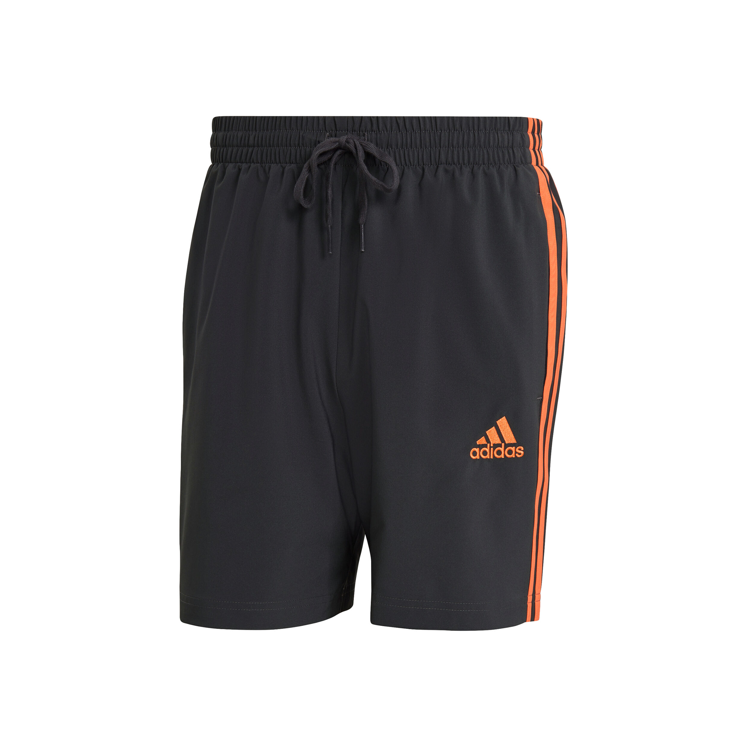 Buy adidas 3 Stripes Chelsea Shorts Men Black Orange online