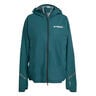 Terrex XPR Light Rain Running Jacket Women-Petrol