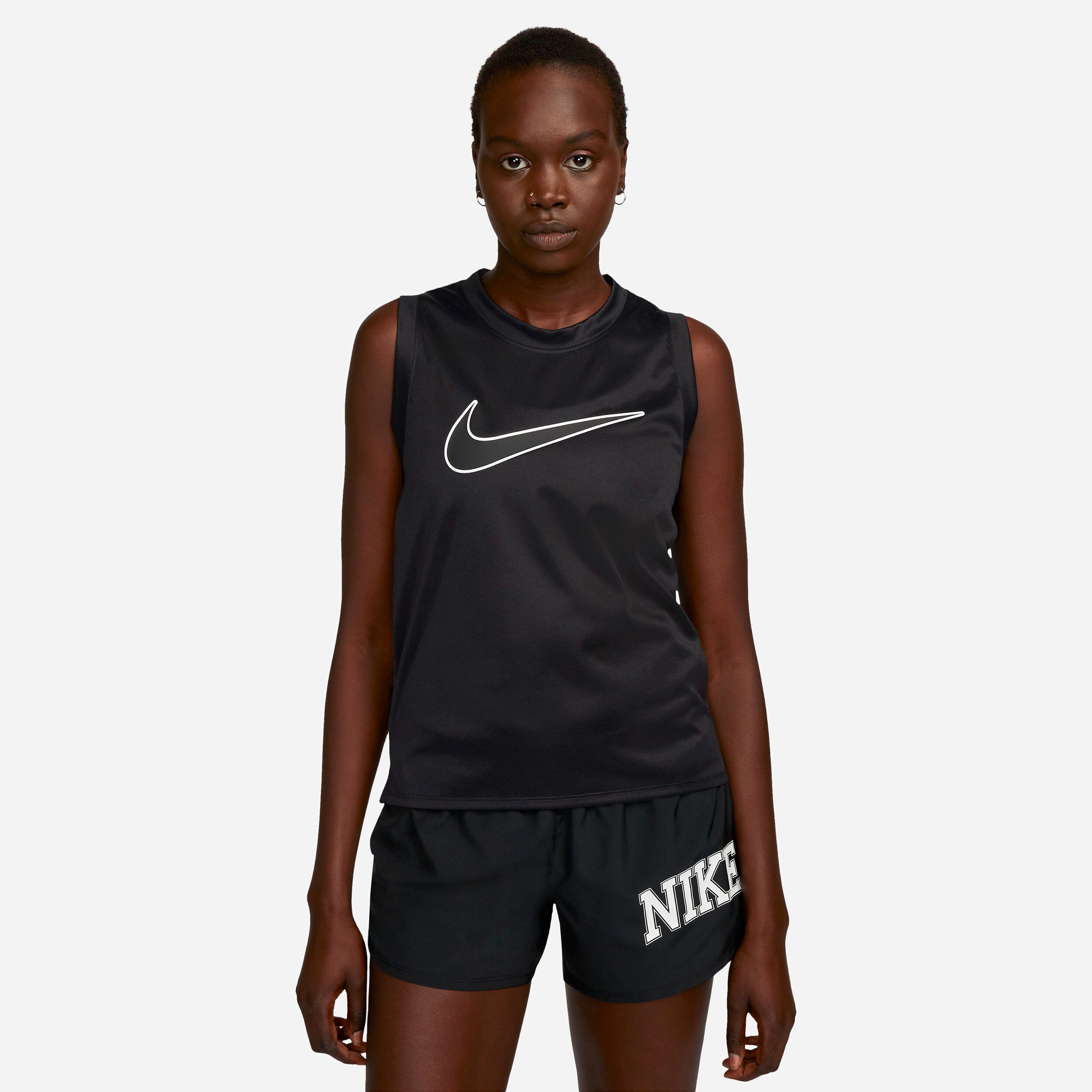 Nike swoosh tank best sale top